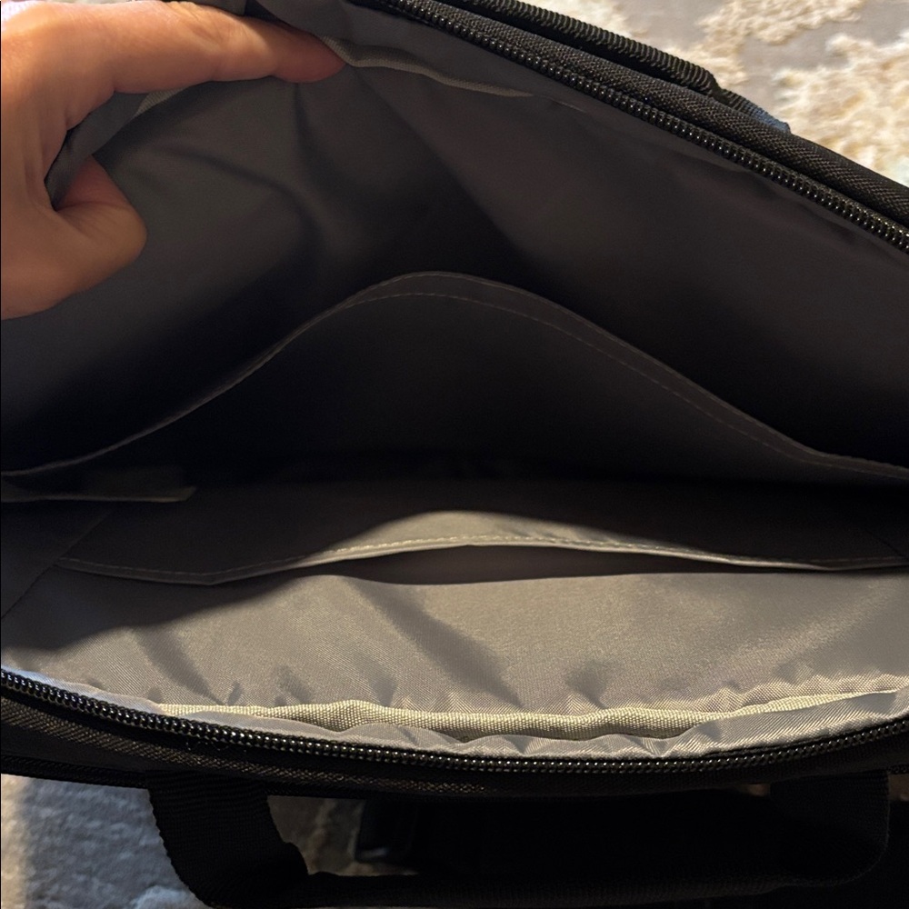 Amazon 17.3” Black Laptop Bag with Handle or Shoulder Strap Option - Picture 3 of 4